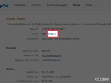 Image titled Cancel a PayPal Subscription Step 8.png