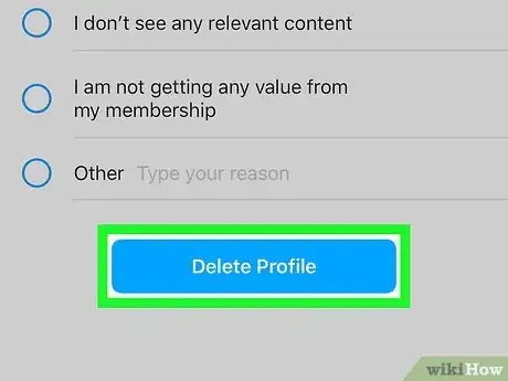 Image titled Delete a PicsArt Account Step 6