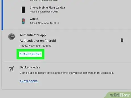 Image titled Restore Google Authenticator Step 13