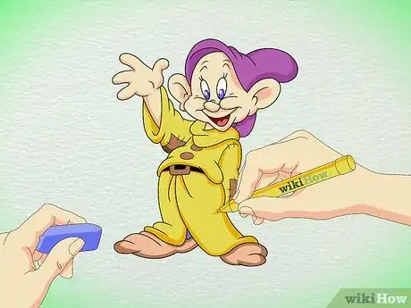 Image titled Draw Dopey from the Seven Dwarfs Step 7
