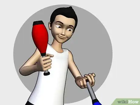 Image titled Juggle Three Clubs Step 5