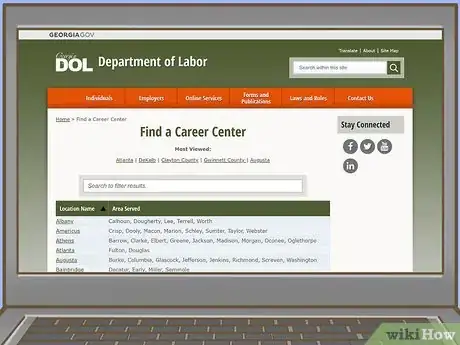 Image titled File for Unemployment in Georgia Step 3