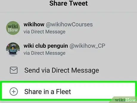 Image titled Share Tweets to Twitter Fleet Step 4