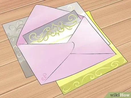 Image titled Address Wedding Invitations Step 2