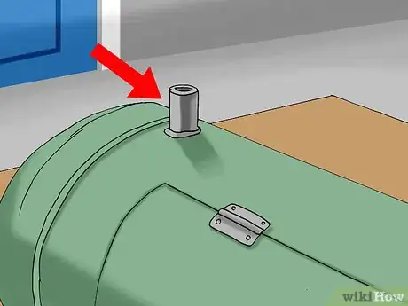Image titled Make a Wood Burning Heater from an Air Compressor Tank Step 14