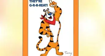 Draw and Color Tony the Tiger