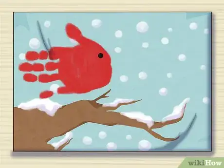 Image titled Make Handprint Cardinals Step 5