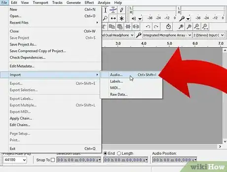 Image titled Import Audio in Audacity Step 4