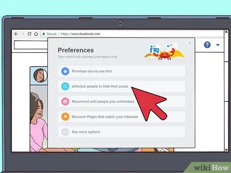 Image titled Ignore People on Facebook Step 8