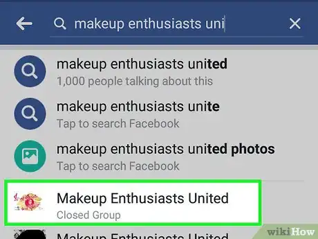 Image titled Join a Closed Group on Facebook on Android Step 3