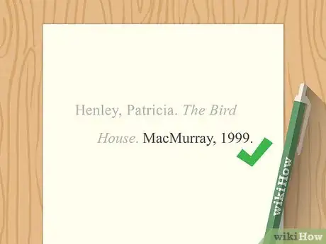 Image titled Cite Books in MLA Bibliographies Step 4