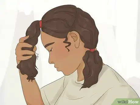 Image titled Cut Curly Hair in Layers Step 9