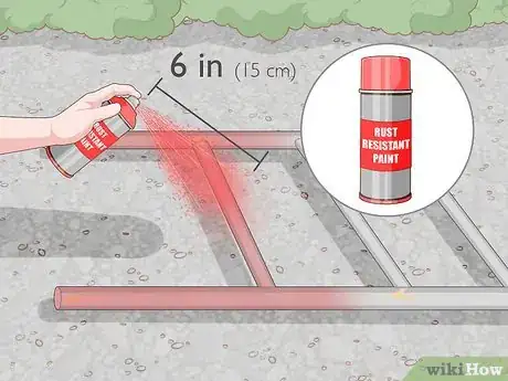 Image titled Paint a Metal Bed Frame Step 8