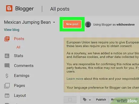 Image titled Embed a YouTube Video in a Blogger Blog Step 7