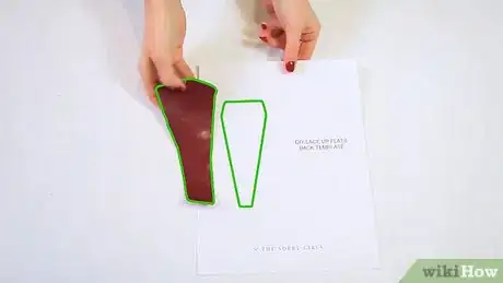 Image titled Make Lace Up Flats Step 6