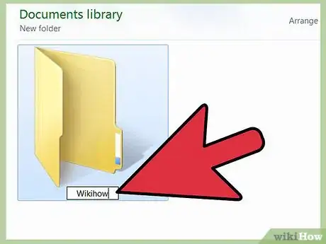 Image titled Create a Folder on a PC Step 3