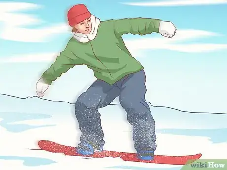 Image titled Ollie on a Snowboard Step 11