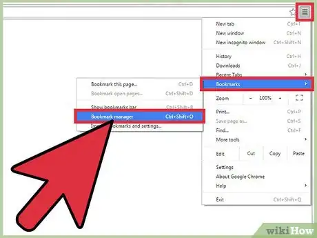 Image titled Access Bookmarks on Google Chrome Step 2