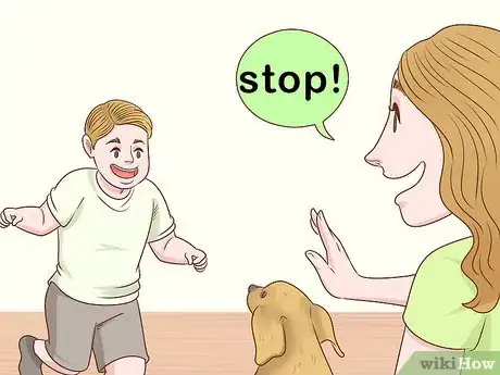 Image titled Help a Dog Overcome Its Fear of Children Step 11