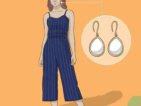 Image titled Wear Drop Earrings Step 7
