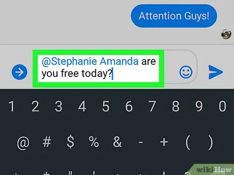 Image titled Tag Someone in Facebook Messenger on Android Step 6