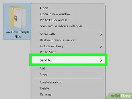 Image titled Zip Folder on Windows Step 3