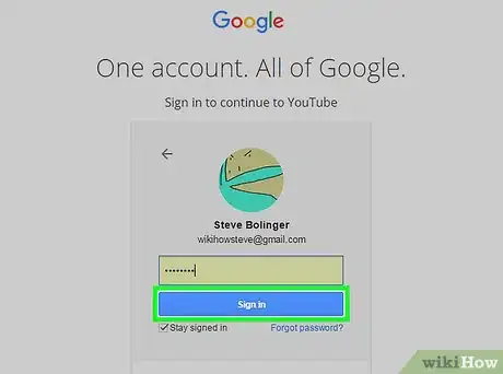 Image titled Log In to Your YouTube Account Step 5