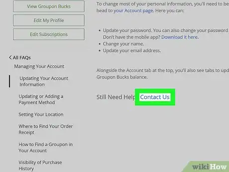Image titled Delete a Groupon Account on PC or Mac Step 5