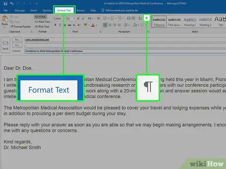 Image titled Save Quick Parts in Outlook Step 3