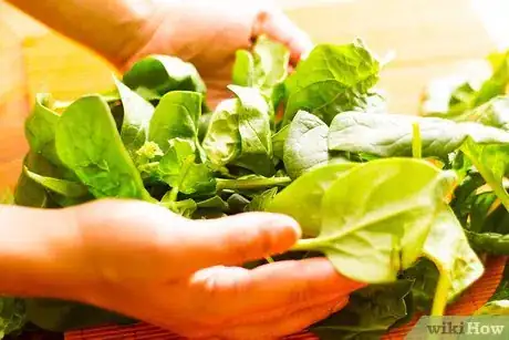 Image titled Prepare Spinach Final