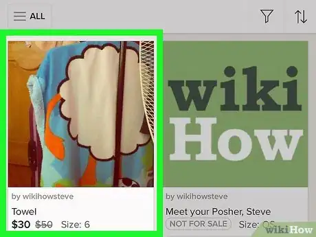 Image titled Share on Poshmark on iPhone or iPad Step 4