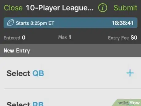 Image titled Use the FanDuel Fantasy Sports App Step 14