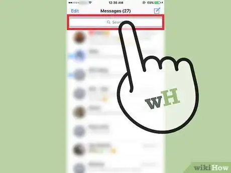 Image titled Search on Apple Messages Step 3