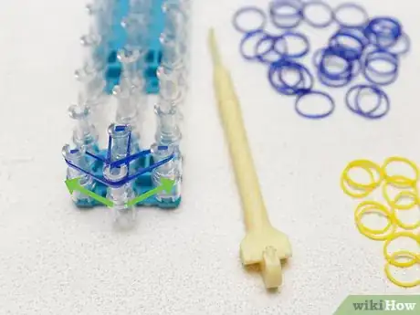 Image titled Make a Minion Rainbow Loom Step 5