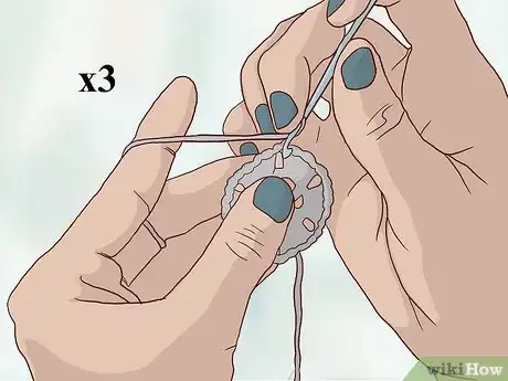 Image titled Crochet a Snowflake Step 10