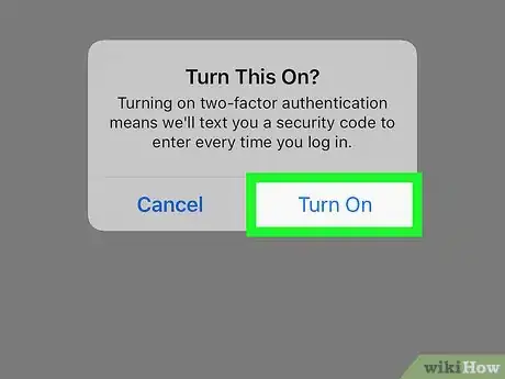 Image titled Enable Two Factor Authentication on Instagram on iPhone or iPad Step 6