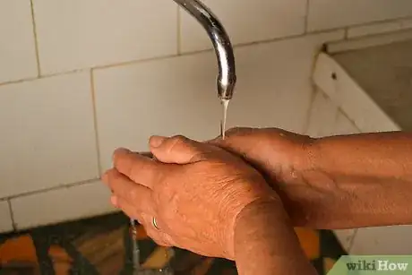 Image titled Wet your hands Step 2