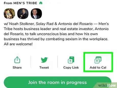 Image titled Find an Event or Scheduled Room in Clubhouse Step 6