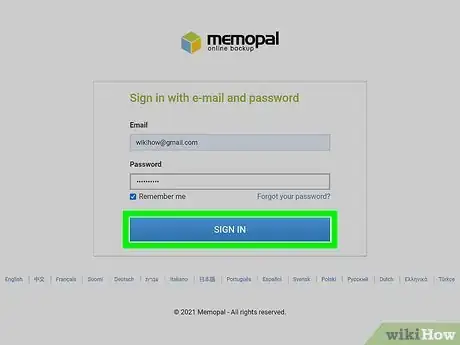 Image titled Share a File on Memopal Step 1