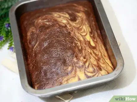 Image titled Make a Vanilla and Coffee Marble Cake Step 11