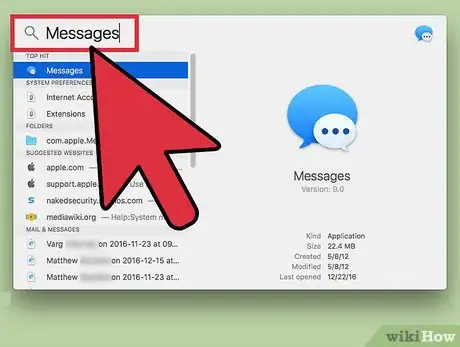 Image titled Search on Apple Messages Step 7