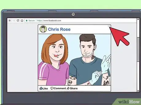 Image titled Ignore People on Facebook Step 3