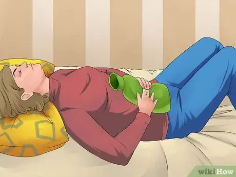 Image titled Deal With Getting a Period Home Alone Step 14