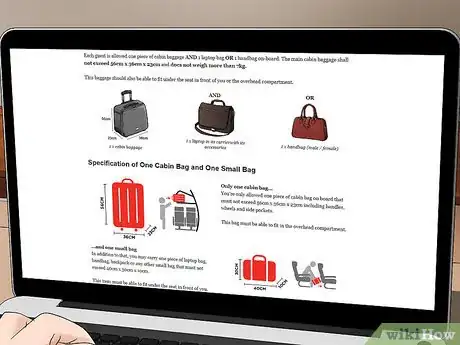 Image titled Avoid Checking Your Bag on a Plane Step 1