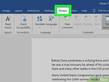 Image titled Check Grammar in Word Step 2