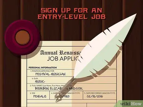 Image titled Work at a Renaissance Faire Step 4