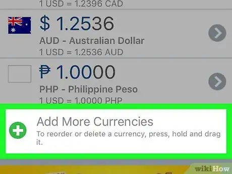 Image titled Use the XE Currency App Step 5