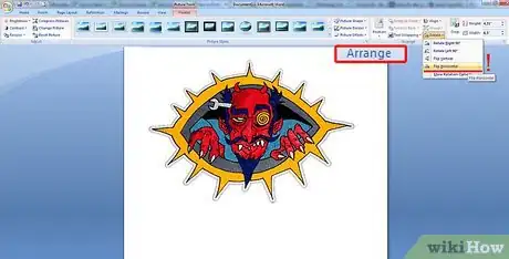 Image titled Print on a Shirt Using Microsoft Word 2007 Step 3