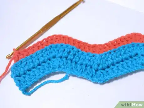 Image titled Crochet a Chevron Scarf Step 17