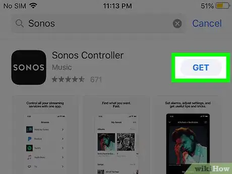 Image titled Set Up Sonos on iPhone or iPad Step 1